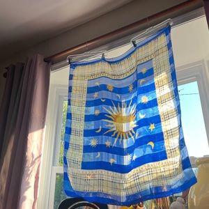 Huge Celestial Burberry Vibes Scarf